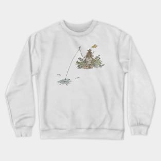 Colored Slow Life Crewneck Sweatshirt